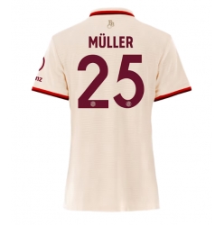 Bayern Munich Thomas Muller #25 3rd trikot Frauen 2024-25 Kurzarm