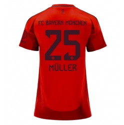 Bayern Munich Thomas Muller #25 Heimtrikot Frauen 2024-25 Kurzarm