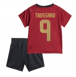 Belgien Leandro Trossard #9 Heimtrikot Kinder EM 2024 Kurzarm (+ kurze hosen)