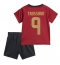 Belgien Leandro Trossard #9 Heimtrikot Kinder EM 2024 Kurzarm (+ kurze hosen)