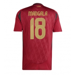 Belgien Orel Mangala #18 Heimtrikot EM 2024 Kurzarm