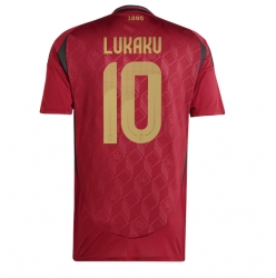 Belgien Romelu Lukaku #10 Heimtrikot EM 2024 Kurzarm