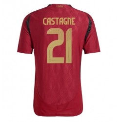 Belgien Timothy Castagne #21 Heimtrikot EM 2024 Kurzarm