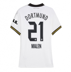 Borussia Dortmund Donyell Malen #21 3rd trikot Frauen 2024-25 Kurzarm