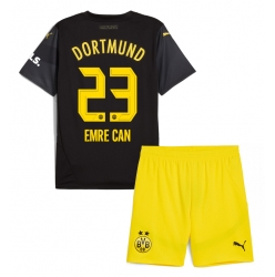 Borussia Dortmund Emre Can #23 Auswärtstrikot Kinder 2024-25 Kurzarm (+ kurze hosen)