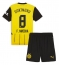 Borussia Dortmund Felix Nmecha #8 Heimtrikot Kinder 2024-25 Kurzarm (+ kurze hosen)