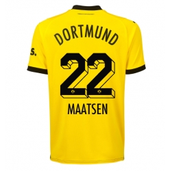 Borussia Dortmund Ian Maatsen #22 Heimtrikot 2023-24 Kurzarm