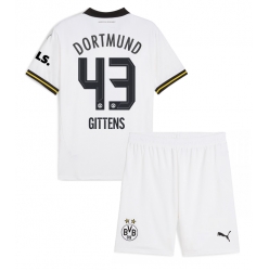 Borussia Dortmund Jamie Bynoe-Gittens #43 3rd trikot Kinder 2024-25 Kurzarm (+ kurze hosen)