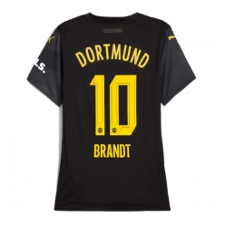 Borussia Dortmund Julian Brandt #10 Auswärtstrikot Frauen 2024-25 Kurzarm