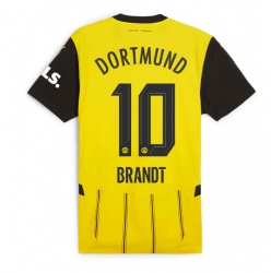 Borussia Dortmund Julian Brandt #10 Heimtrikot 2024-25 Kurzarm