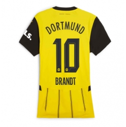 Borussia Dortmund Julian Brandt #10 Heimtrikot Frauen 2024-25 Kurzarm