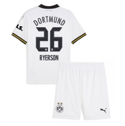 Borussia Dortmund Julian Ryerson #26 3rd trikot Kinder 2024-25 Kurzarm (+ kurze hosen)