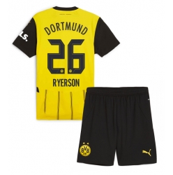 Borussia Dortmund Julian Ryerson #26 Heimtrikot Kinder 2024-25 Kurzarm (+ kurze hosen)