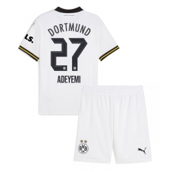 Borussia Dortmund Karim Adeyemi #27 3rd trikot Kinder 2024-25 Kurzarm (+ kurze hosen)