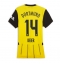 Borussia Dortmund Maximilian Beier #14 Heimtrikot Frauen 2024-25 Kurzarm