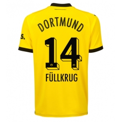 Borussia Dortmund Niclas Fullkrug #14 Heimtrikot 2023-24 Kurzarm