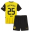 Borussia Dortmund Niklas Sule #25 Heimtrikot Kinder 2024-25 Kurzarm (+ kurze hosen)