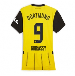 Borussia Dortmund Serhou Guirassy #9 Heimtrikot Frauen 2024-25 Kurzarm