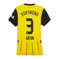 Borussia Dortmund Waldemar Anton #3 Heimtrikot Frauen 2024-25 Kurzarm