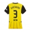 Borussia Dortmund Waldemar Anton #3 Heimtrikot Frauen 2024-25 Kurzarm