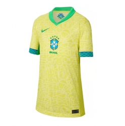 Brasilien Heimtrikot Frauen Copa America 2024 Kurzarm