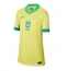 Brasilien Heimtrikot Frauen Copa America 2024 Kurzarm