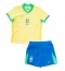 Brasilien Heimtrikot Kinder Copa America 2024 Kurzarm (+ kurze hosen)