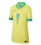 Brasilien Vinicius Junior #7 Heimtrikot Frauen Copa America 2024 Kurzarm