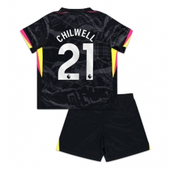 Chelsea Ben Chilwell #21 3rd trikot Kinder 2024-25 Kurzarm (+ kurze hosen)