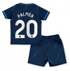 Chelsea Cole Palmer #20 Auswärtstrikot Kinder 2023-24 Kurzarm (+ kurze hosen)