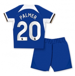Chelsea Cole Palmer #20 Heimtrikot Kinder 2023-24 Kurzarm (+ kurze hosen)