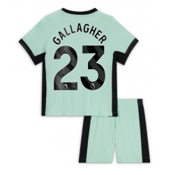 Chelsea Conor Gallagher #23 3rd trikot Kinder 2023-24 Kurzarm (+ kurze hosen)