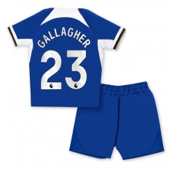 Chelsea Conor Gallagher #23 Heimtrikot Kinder 2023-24 Kurzarm (+ kurze hosen)