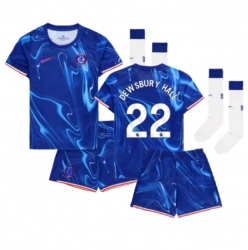 Chelsea Kiernan Dewsbury-Hall #22 Heimtrikot Kinder 2024-25 Kurzarm (+ kurze hosen)