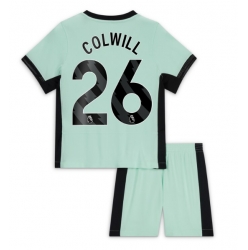 Chelsea Levi Colwill #26 3rd trikot Kinder 2023-24 Kurzarm (+ kurze hosen)