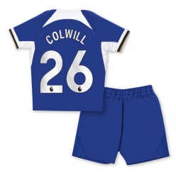 Chelsea Levi Colwill #26 Heimtrikot Kinder 2023-24 Kurzarm (+ kurze hosen)