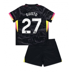 Chelsea Malo Gusto #27 3rd trikot Kinder 2024-25 Kurzarm (+ kurze hosen)