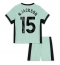 Chelsea Nicolas Jackson #15 3rd trikot Kinder 2023-24 Kurzarm (+ kurze hosen)