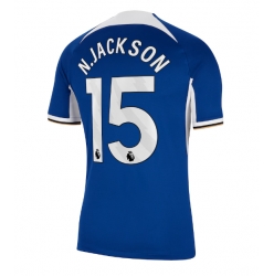 Chelsea Nicolas Jackson #15 Heimtrikot 2023-24 Kurzarm