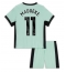 Chelsea Noni Madueke #11 3rd trikot Kinder 2023-24 Kurzarm (+ kurze hosen)