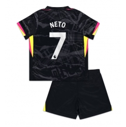 Chelsea Pedro Neto #7 3rd trikot Kinder 2024-25 Kurzarm (+ kurze hosen)