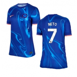 Chelsea Pedro Neto #7 Heimtrikot Frauen 2024-25 Kurzarm