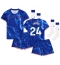 Chelsea Reece James #24 Heimtrikot Kinder 2024-25 Kurzarm (+ kurze hosen)