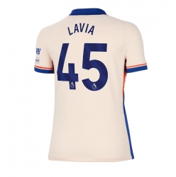 Chelsea Romeo Lavia #45 Auswärtstrikot Frauen 2024-25 Kurzarm