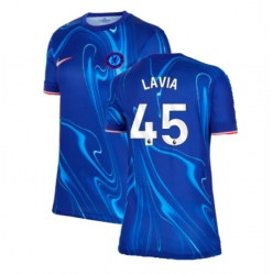 Chelsea Romeo Lavia #45 Heimtrikot Frauen 2024-25 Kurzarm