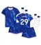 Chelsea Wesley Fofana #29 Heimtrikot Kinder 2024-25 Kurzarm (+ kurze hosen)