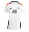 Deutschland Benjamin Henrichs #20 Heimtrikot Frauen EM 2024 Kurzarm