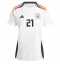 Deutschland Ilkay Gundogan #21 Heimtrikot Frauen EM 2024 Kurzarm