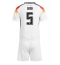 Deutschland Pascal Gross #5 Heimtrikot Kinder EM 2024 Kurzarm (+ kurze hosen)