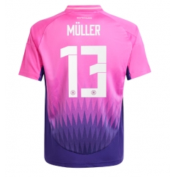 Deutschland Thomas Muller #13 Auswärtstrikot EM 2024 Kurzarm